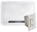 Sanus White 9" TV Media In-Wall Box With Power Supply Kit - SA-IWB9KIT-W1 - image 1