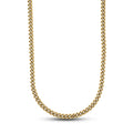 GLD Women Miami Cuban Necklace in Yellow Gold Vermeil - 5mm