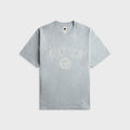 vowels Faded Collegiate Tee - Grey Heather