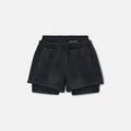 Alexander Wang Prestyled Bike Sweatshort - Washed Black