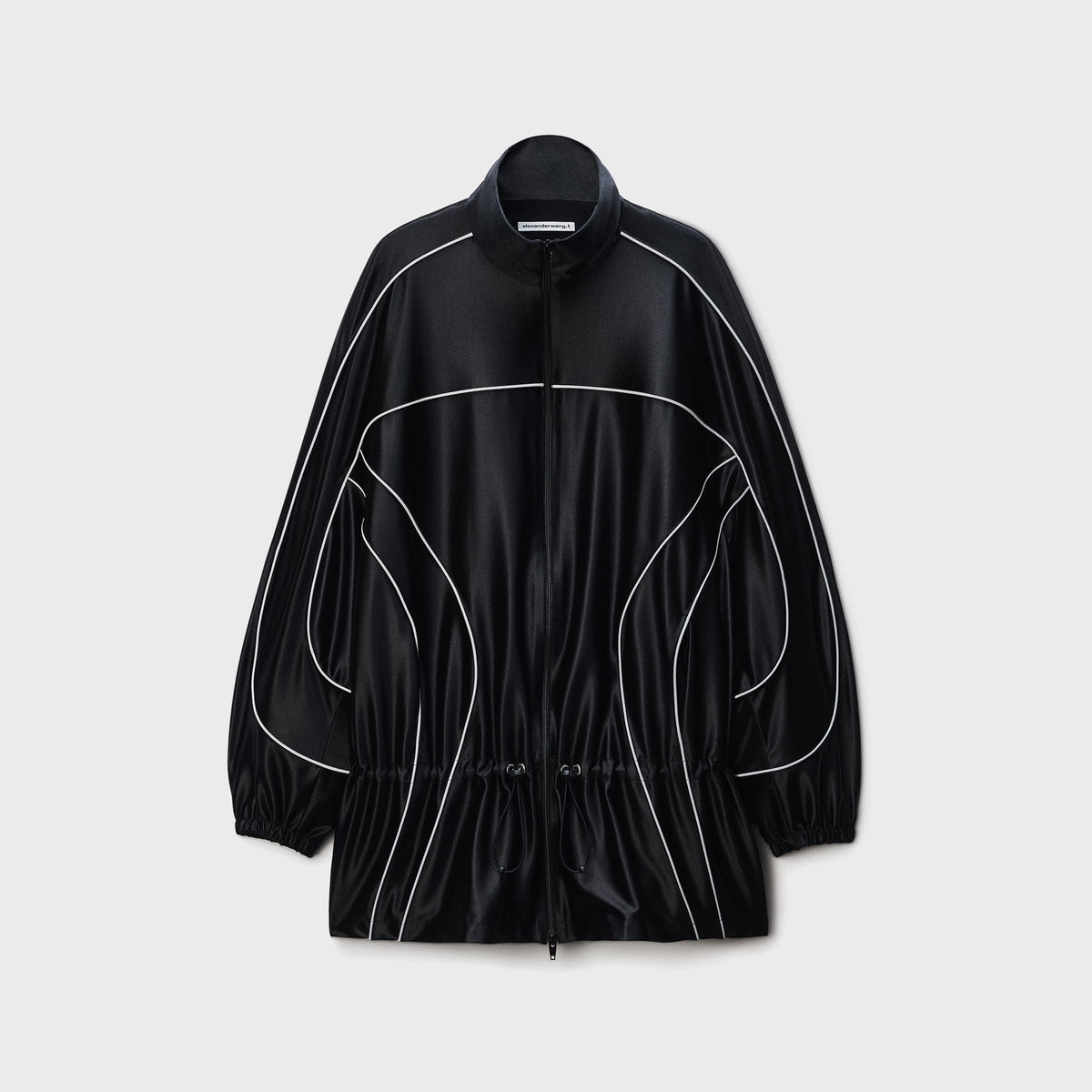 Alexander Wang Dropwaist Parka Dress - Black
