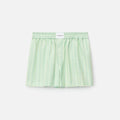 Alexander Wang Classic Boxer Shorts with Raw Hem - Spring Bud