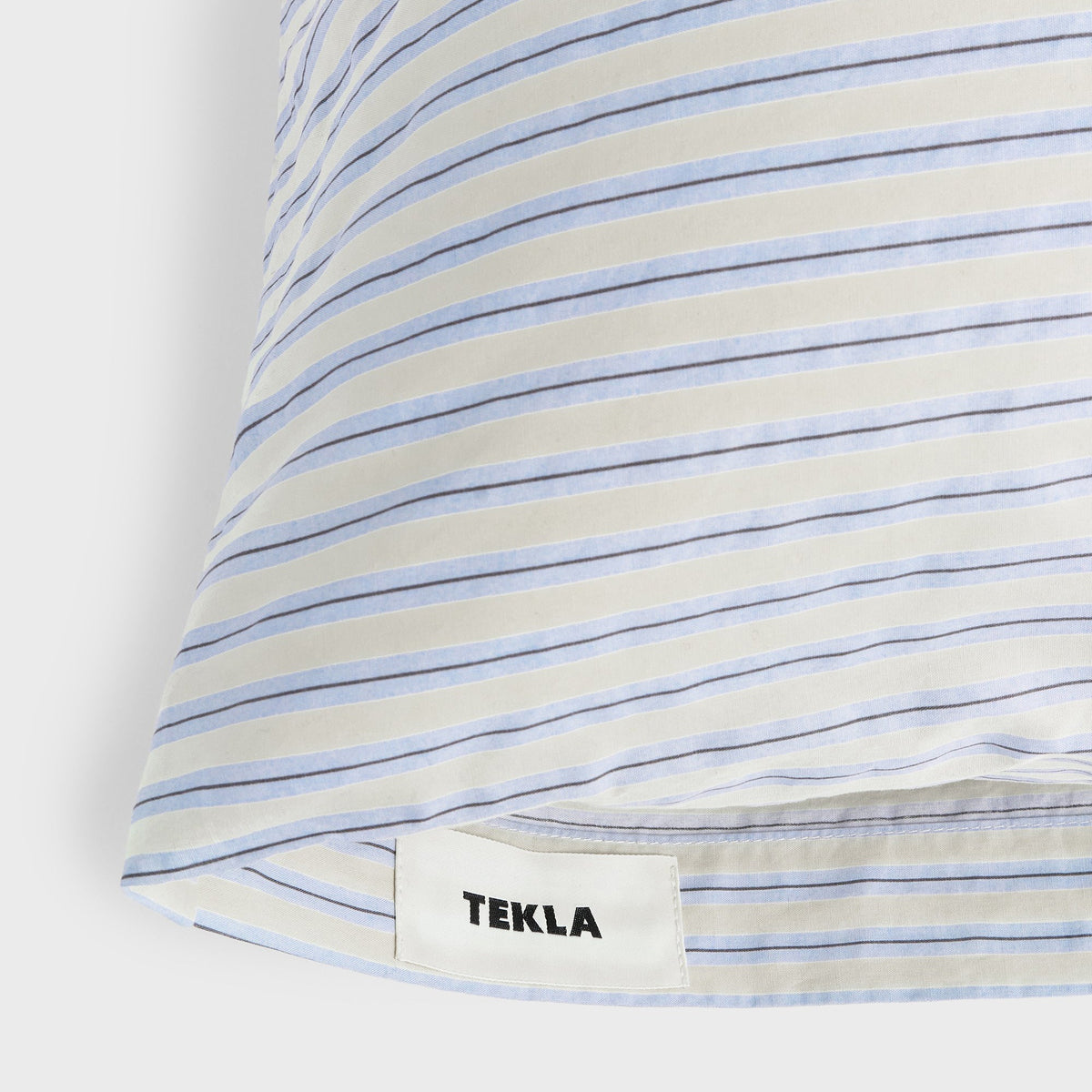 Tekla Percale Pillow Sham - Flint Stripes