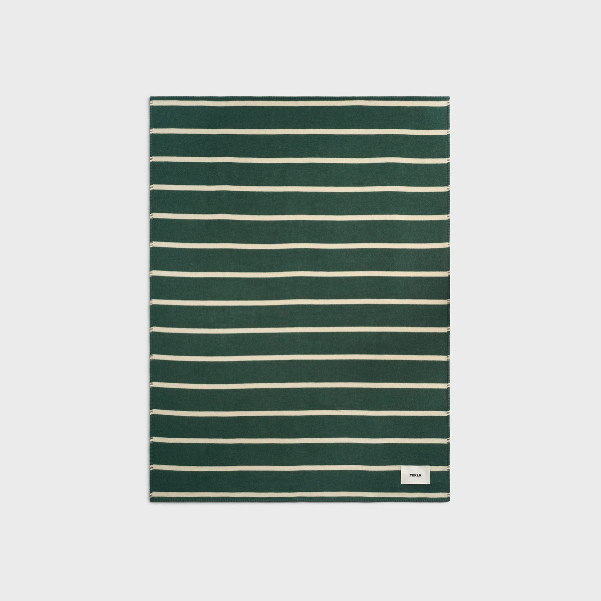 Tekla Lambswool Blanket - Rugby Stripes