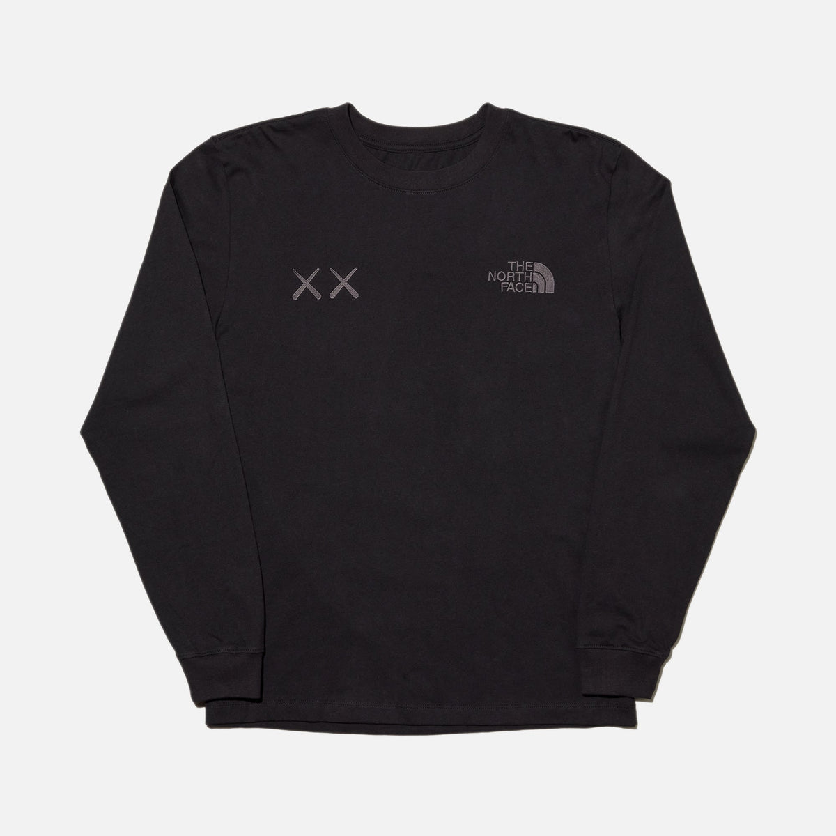The North Face x Kaws Long Sleeve Tee - TNF Black