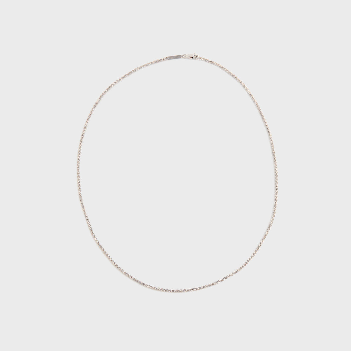 Tom Wood Spike Chain - Silver