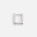 Tom Wood Sleek Huggie - Silver