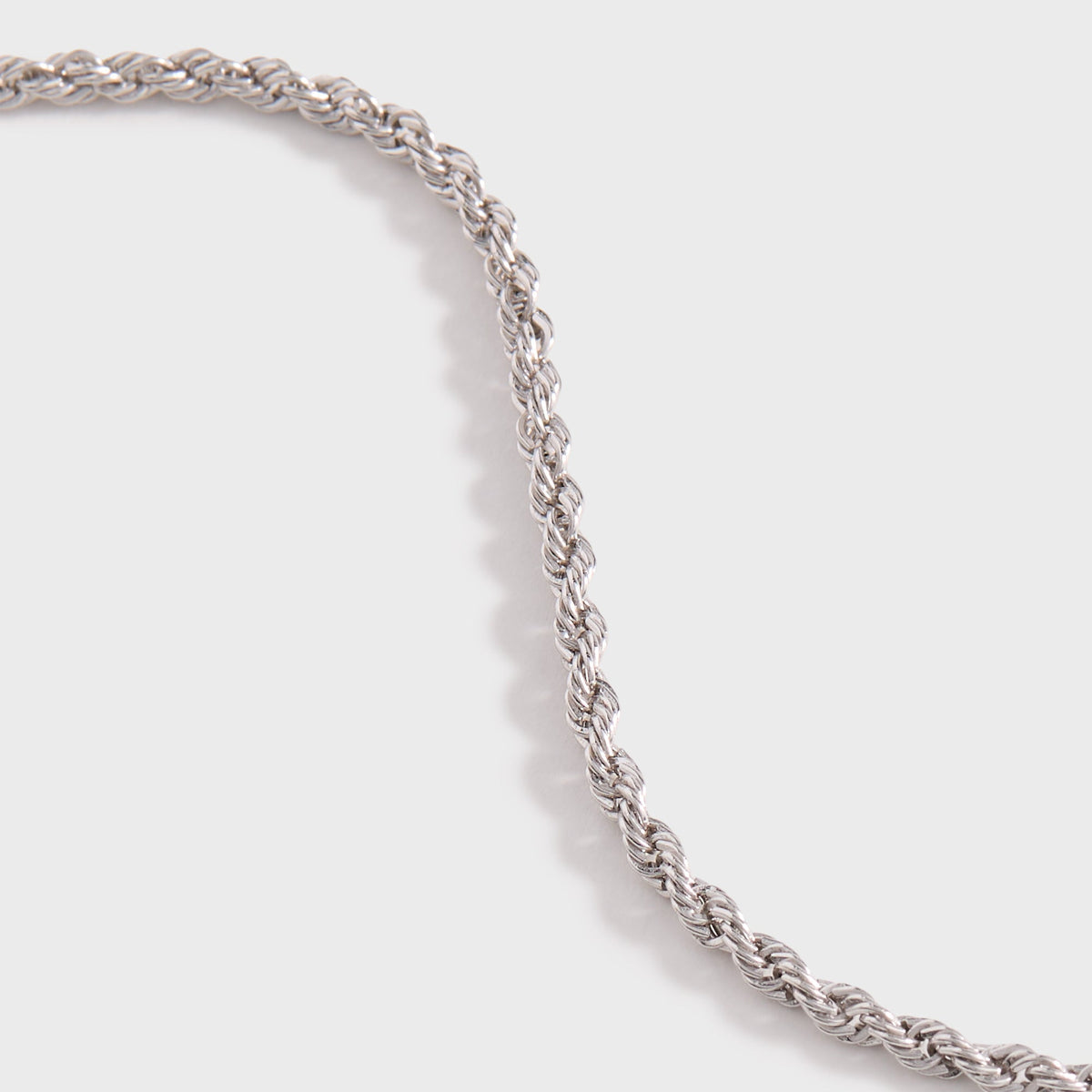Tom Wood Rope Bracelet - Silver