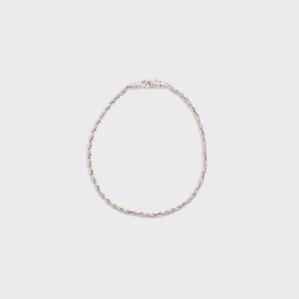 Tom Wood Rope 8.3 Bracelet - Silver
