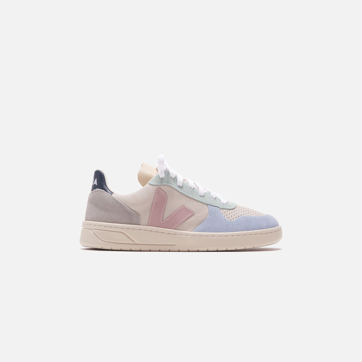 Veja WMNS V10 Suede - Multico Natural Babe