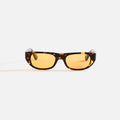 Vintage Frames Bowery Tortoise Brown Acetate - Yellow