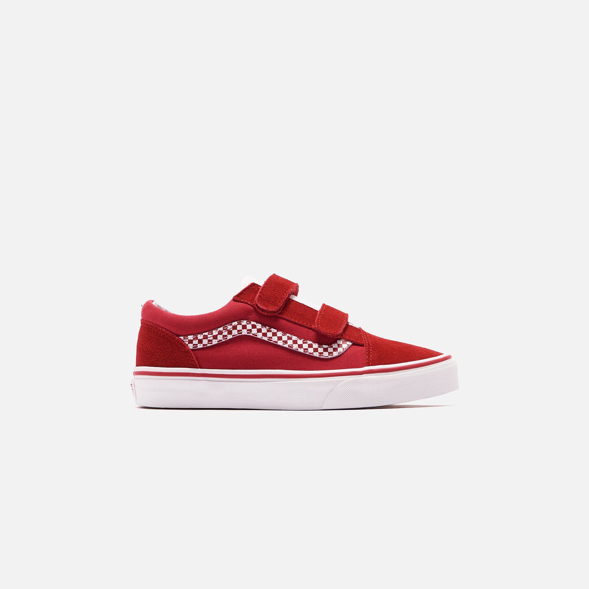 Vans Kids Old Skool V - Chili Pepper / True White