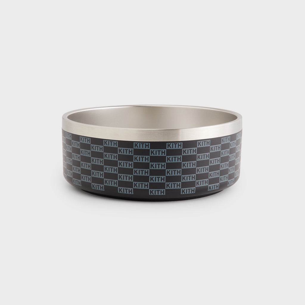 Kith for wagwear Metal Dog Bowl - Black