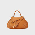 WGACA Christian Dior Saddle Bowler Bag - Tan