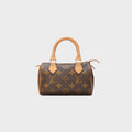 WGACA Louis Vuitton Nano Speedy 30 Boston - Brown