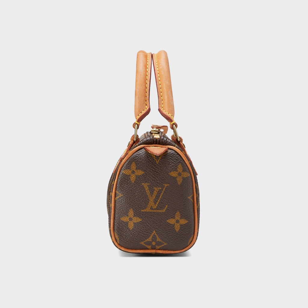 WGACA Louis Vuitton Nano Speedy 30 Boston - Brown