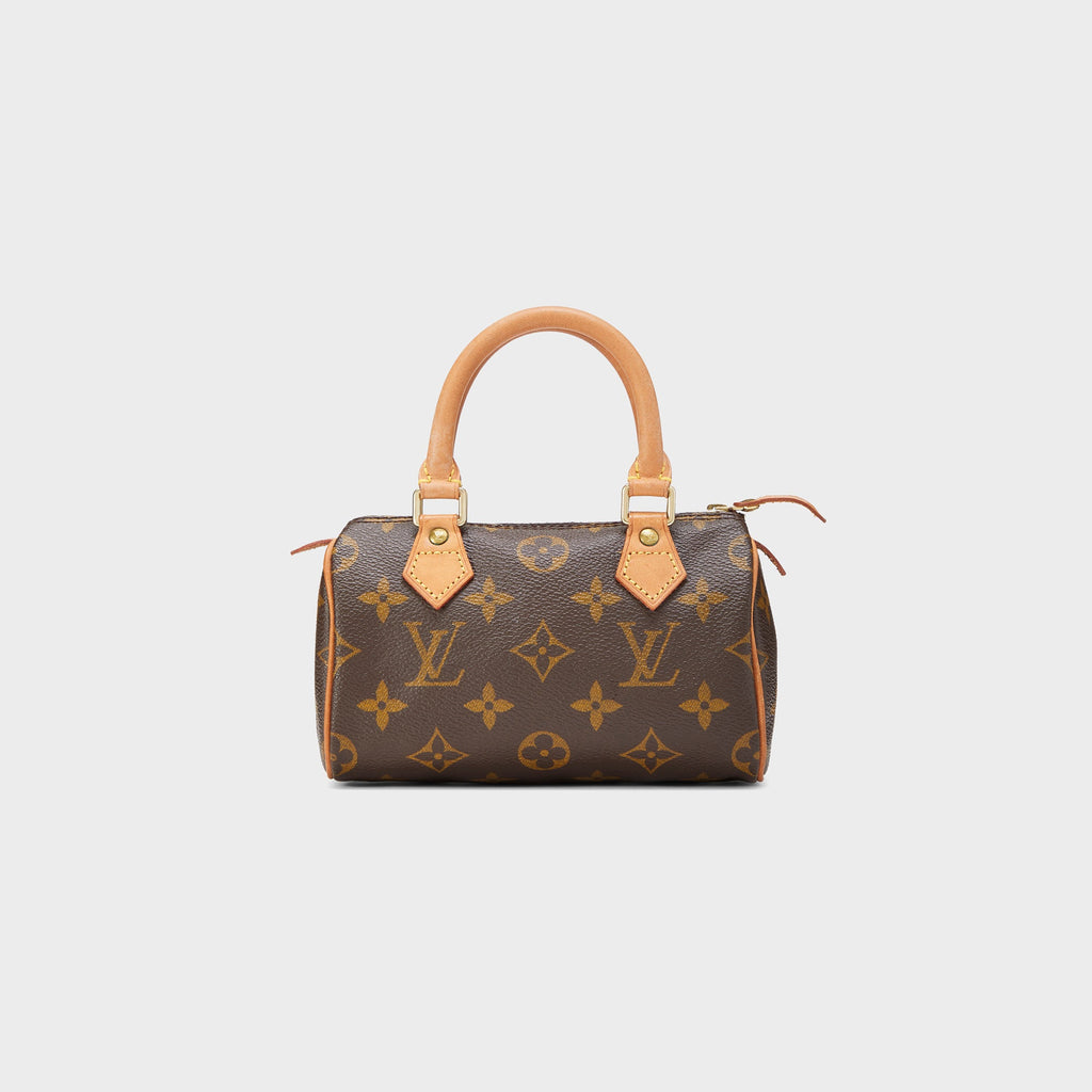 WGACA Louis Vuitton Nano Speedy 30 Boston - Brown