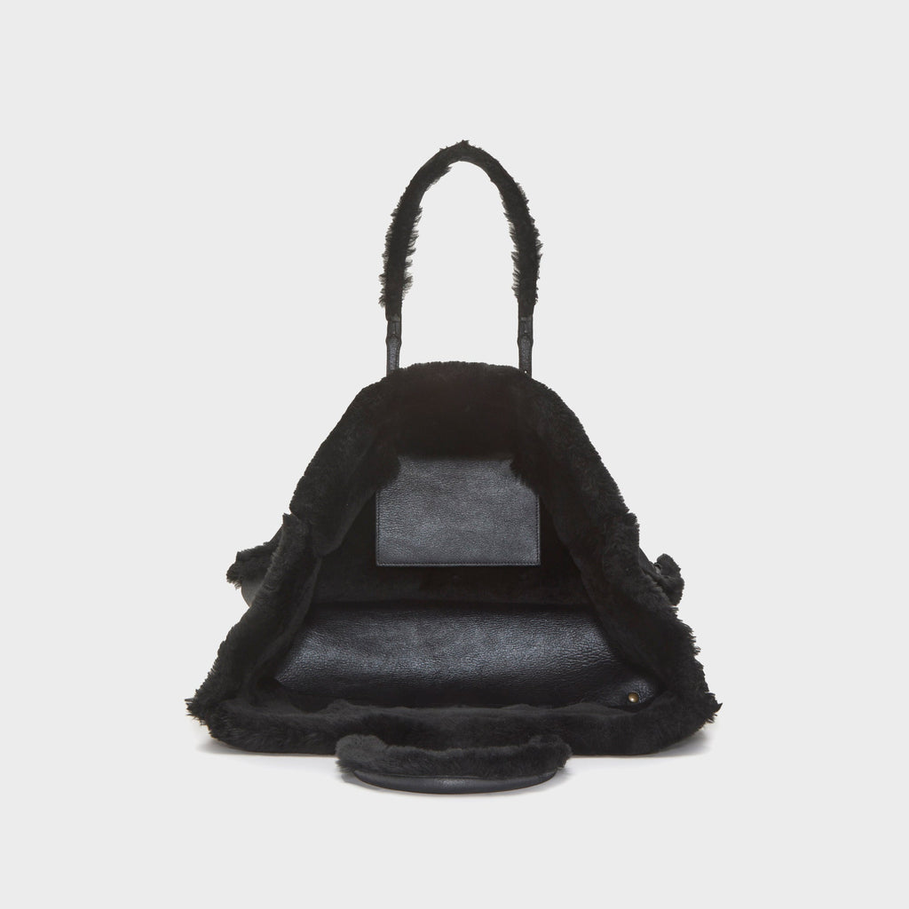 WGACA Balenciaga Shearling Papier A4 Large - Black
