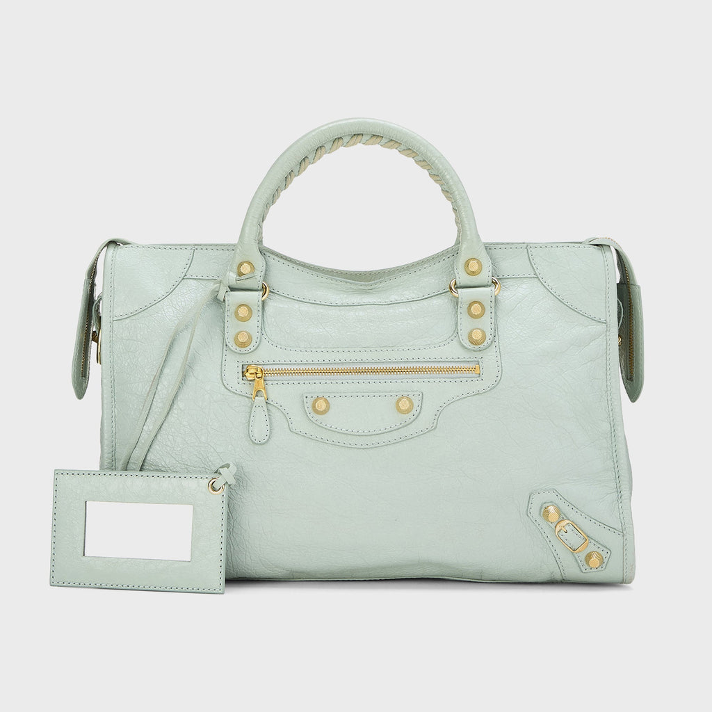 Balenciaga Giant12 City - Green Agneau
