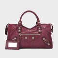 WGACA Balenciaga Agneau Giant 21 Part Time Bag - Red