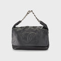 WGACA Chanel Caviar 31 Hobo - Black