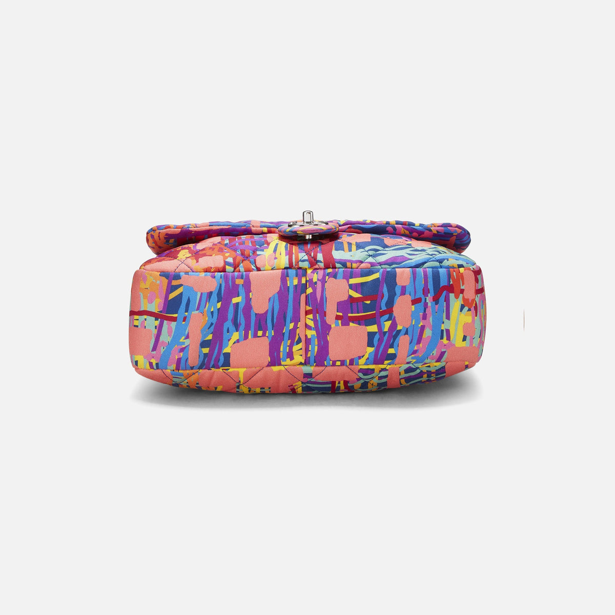 WGACA Chanel Satin Flapbag Large - Multi