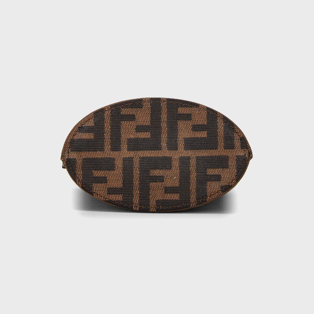 WGACA Fendi Zucca Bucket Mini Bag - Brown