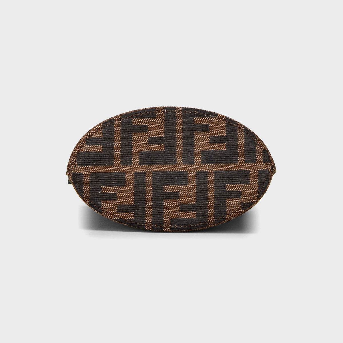 WGACA Fendi Zucca Bucket Mini Bag - Brown
