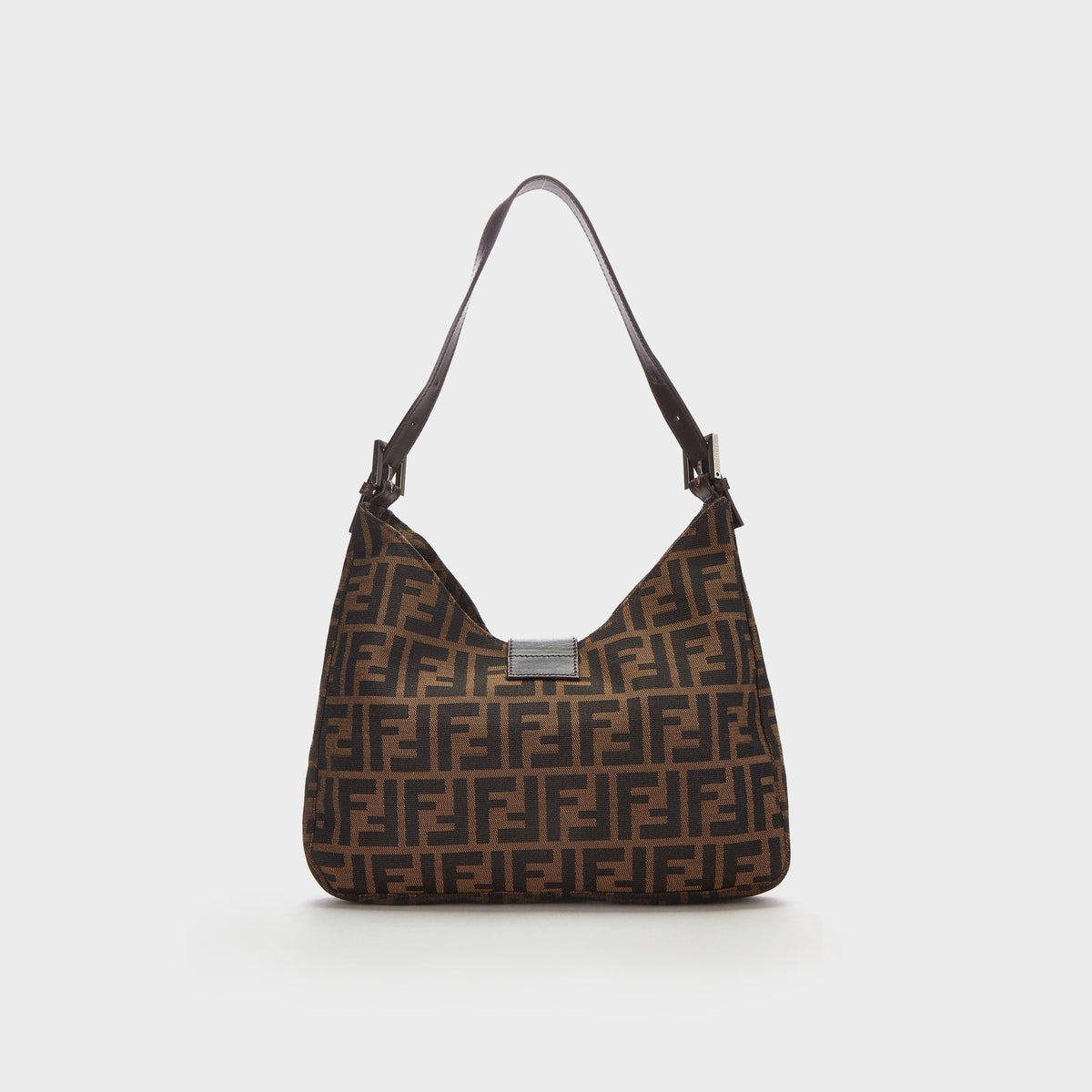 WGACA Fendi Zucca Shoulder - Brown