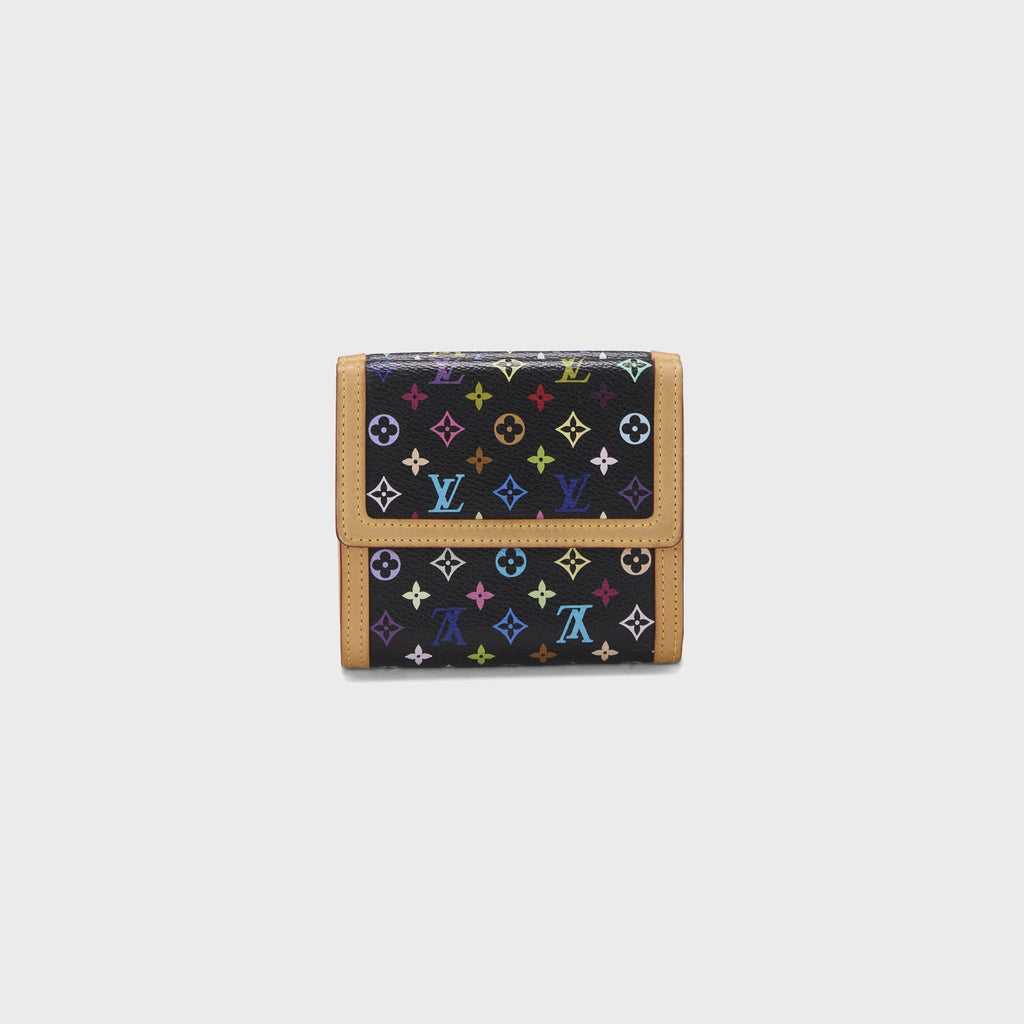 WGACA Louis Vuitton x Takashi Murakami Monogram Multicolore Elise - Black