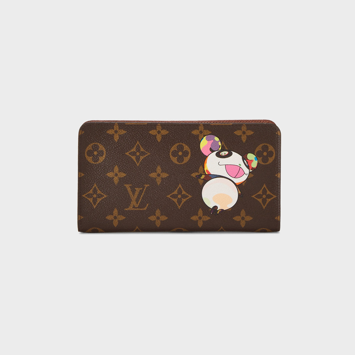 WGACA Louis Vuitton Murakami Panda Porte Monnaie Zippy - Brown
