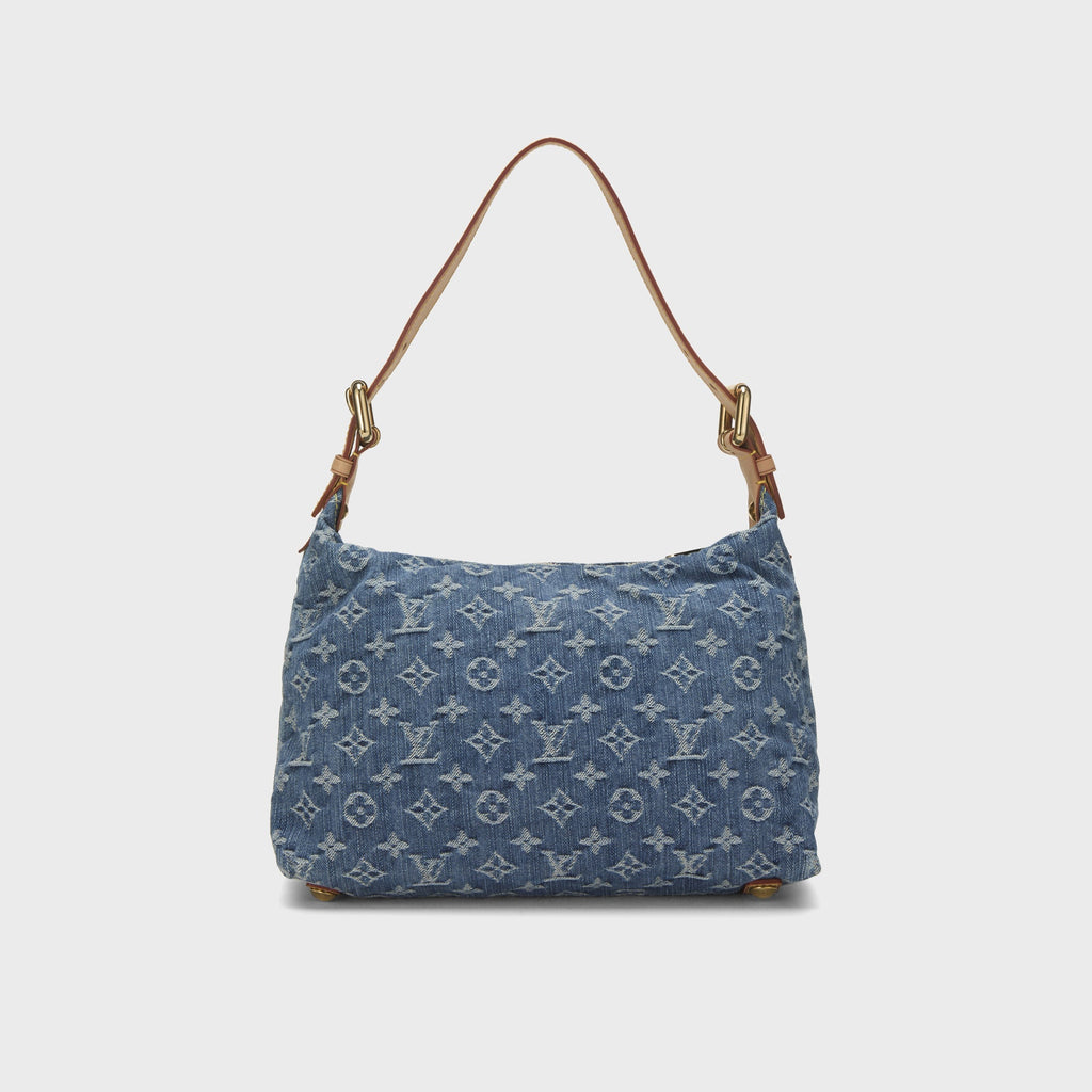 WGACA Louis Vuitton Denim Baggy PM - Blue
