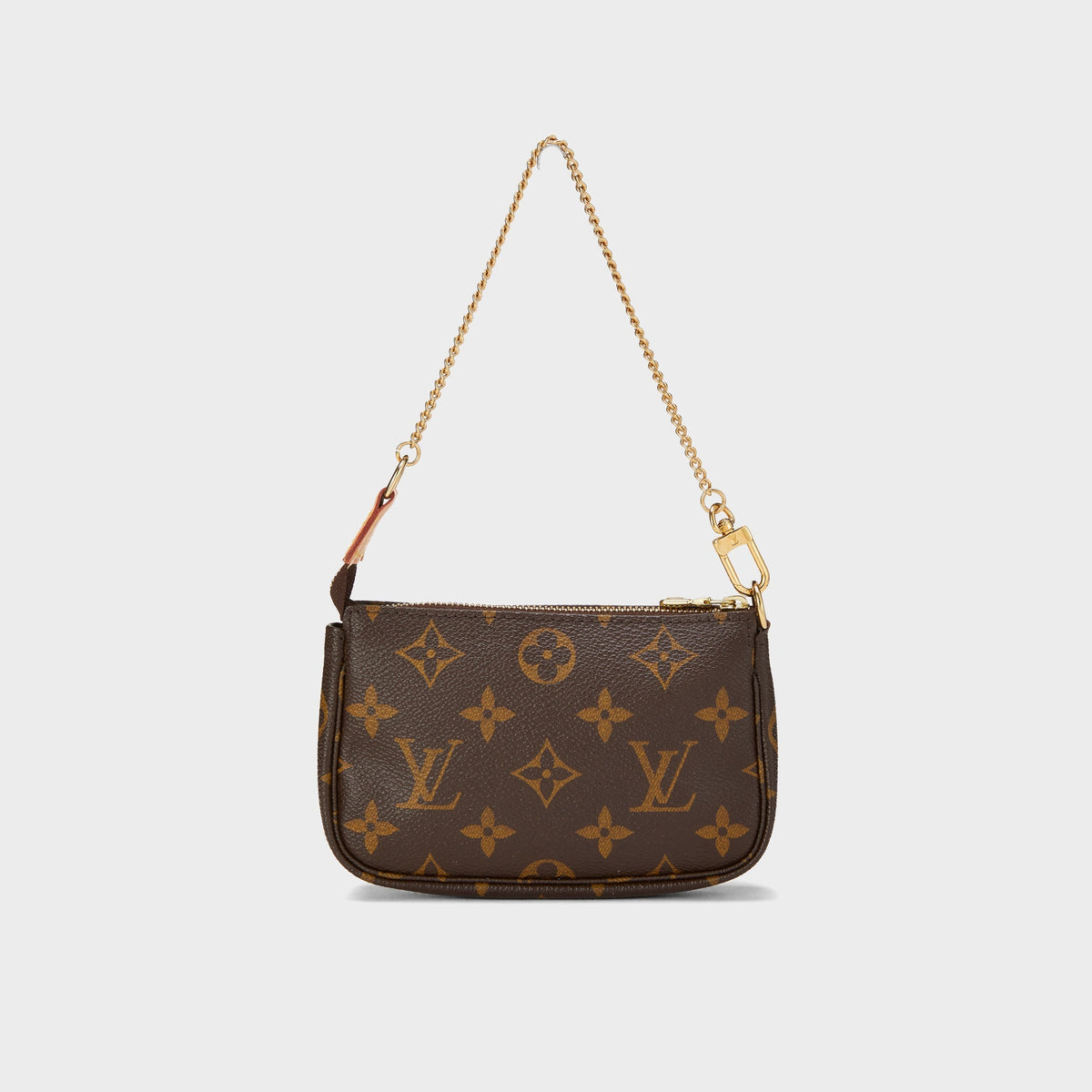 WGACA Louis Vuitton Monogram Mini Pochette Bag - Brown