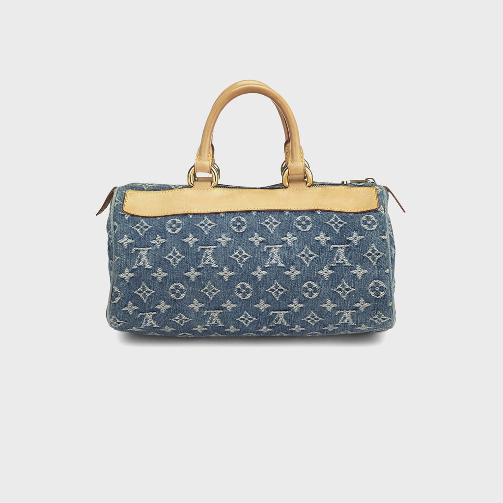 WGACA Louis Vuitton Denim Neo Speedy - Blue