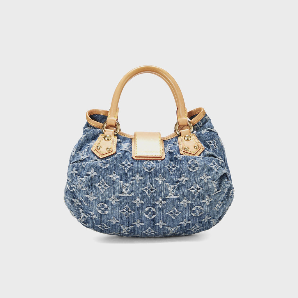 WGACA Louis Vuitton Monogrammed Denim Pleaty - Blue