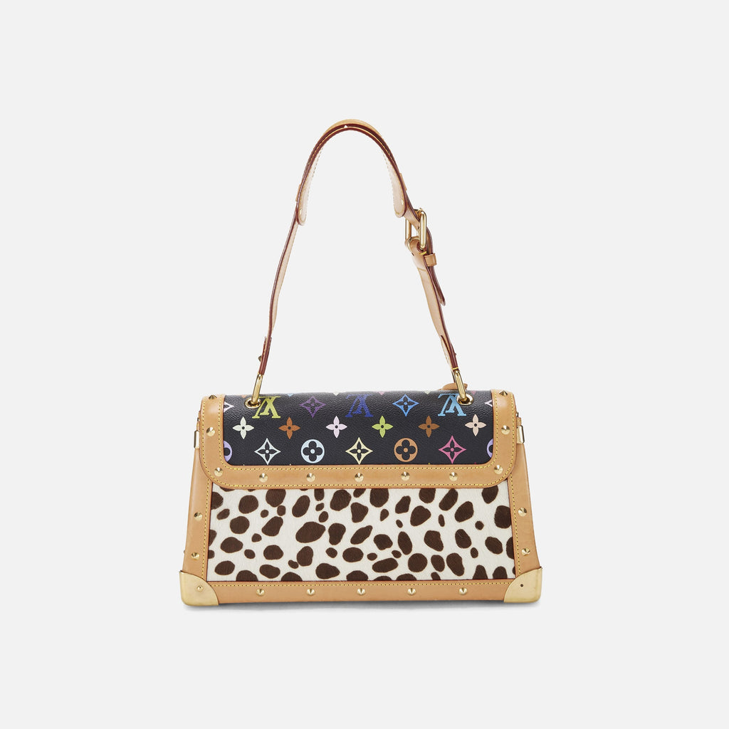 WGACA Louis Vuitton x Takashi Murakami Canvas Dalmatian Sacrabat Bag - Black / Multi