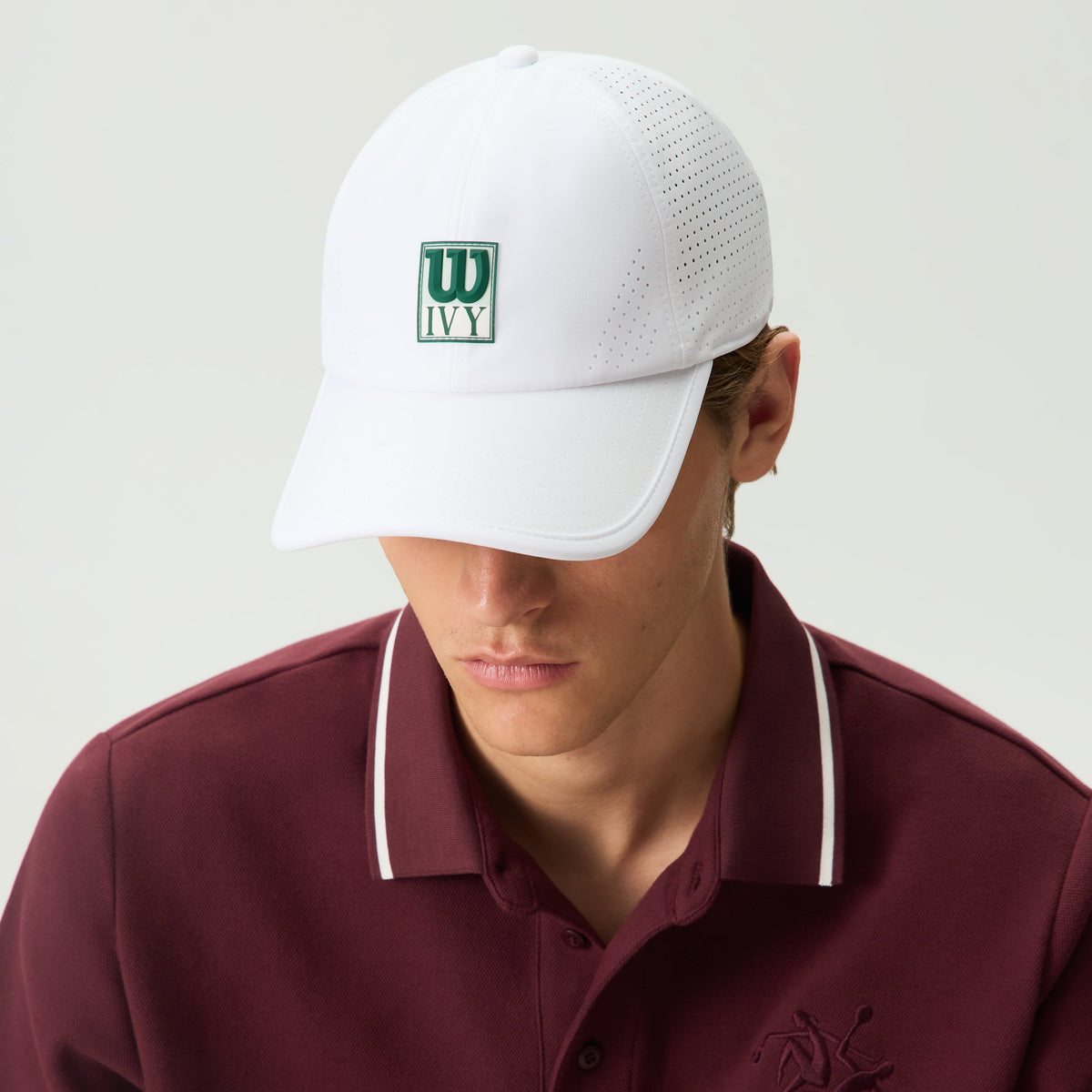 Kith Ivy for Wilson Laser Cut Perforated Cap - White