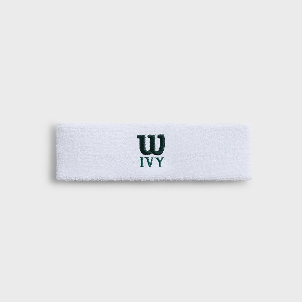 Kith Ivy for Wilson Classic Terry Headband - White