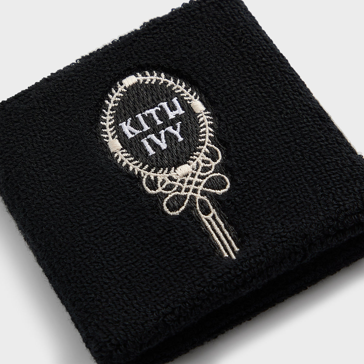 Kith Ivy for Wilson Classic Terry Wristbands - Black