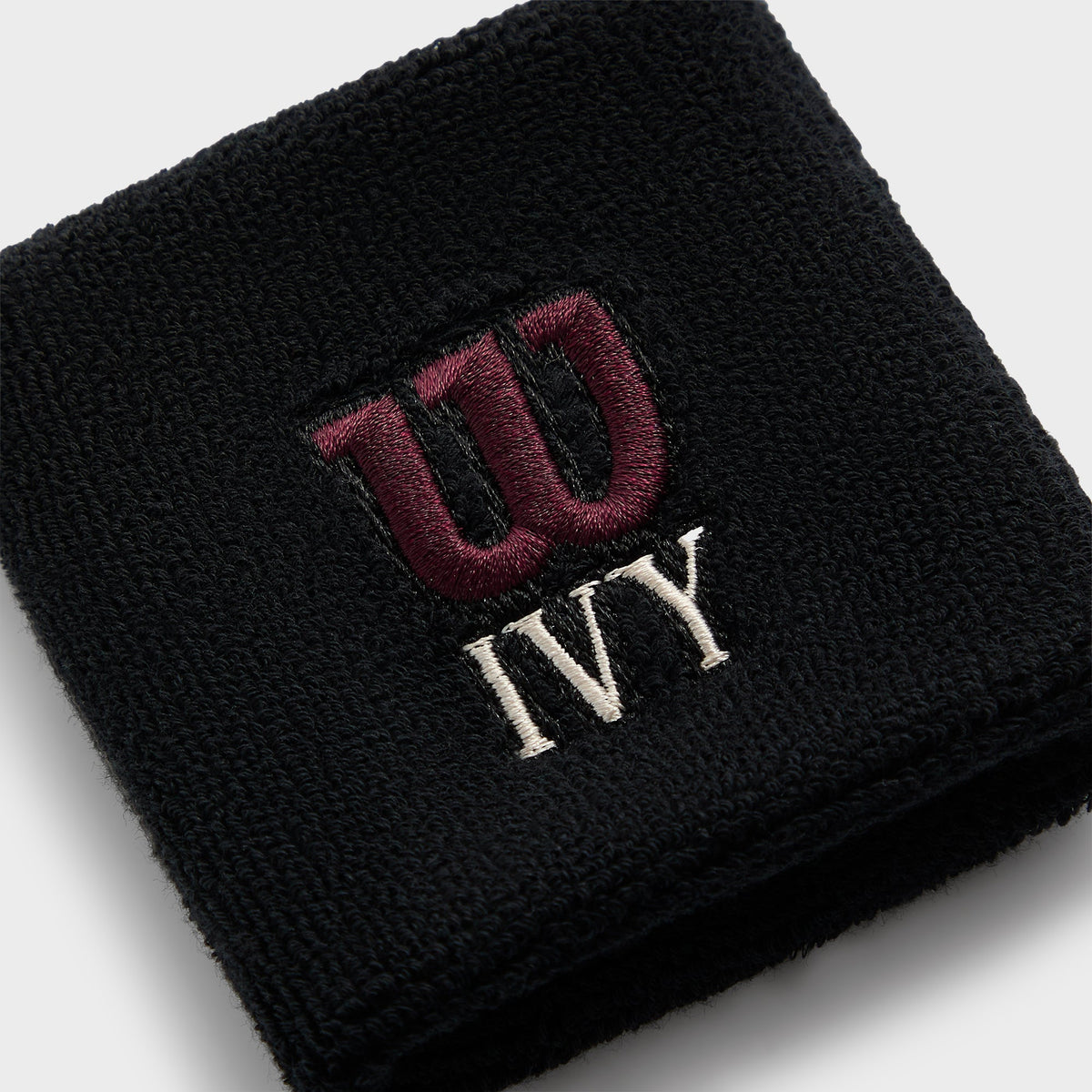 Kith Ivy for Wilson Classic Terry Wristbands - Black