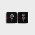 Kith Ivy for Wilson Terry Stripe Wristbands - Black