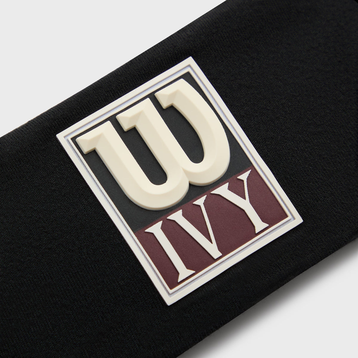Kith Ivy for Wilson Logo Wide Headband - Black