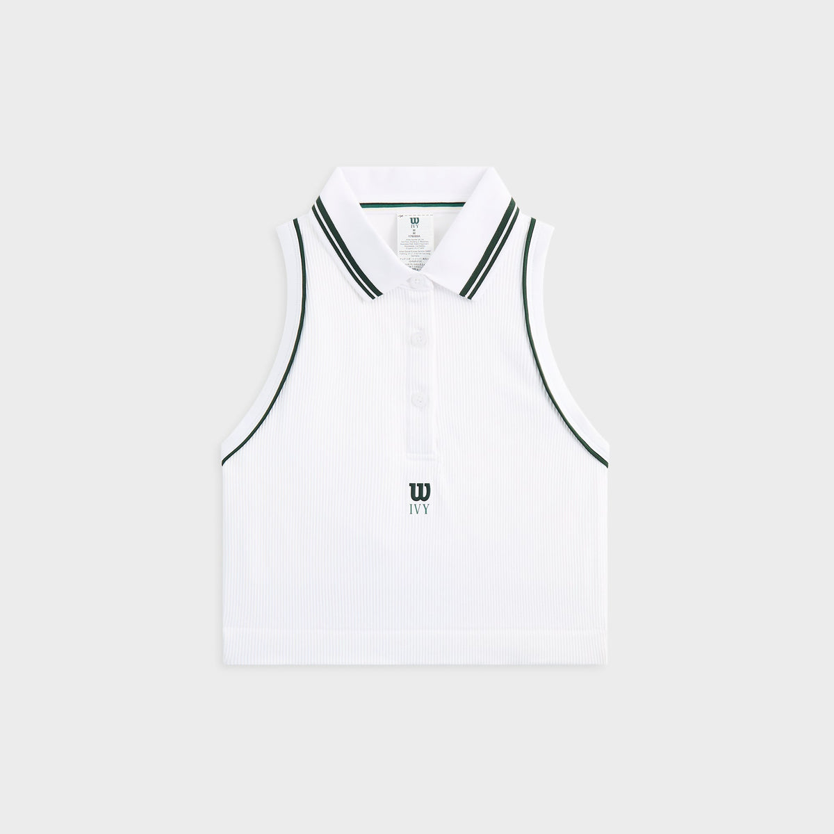 Kith Ivy for Wilson Women's Topspin Seamless Polo - White