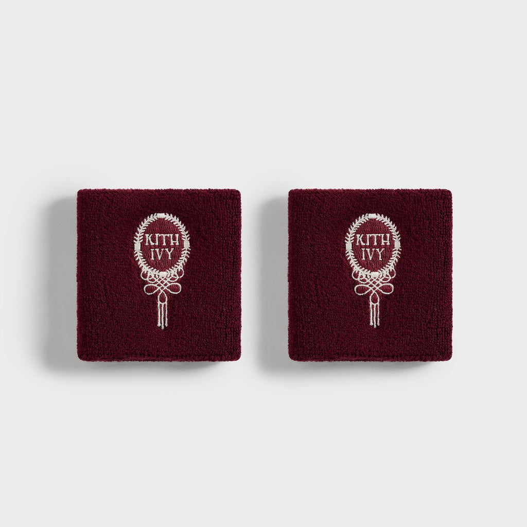 Kith Ivy for Wilson Classic Terry Wristbands - Magma