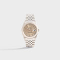 Wind Vintage Rolex Datejust Reference 16234 Unpolished Silver Dial - Silver