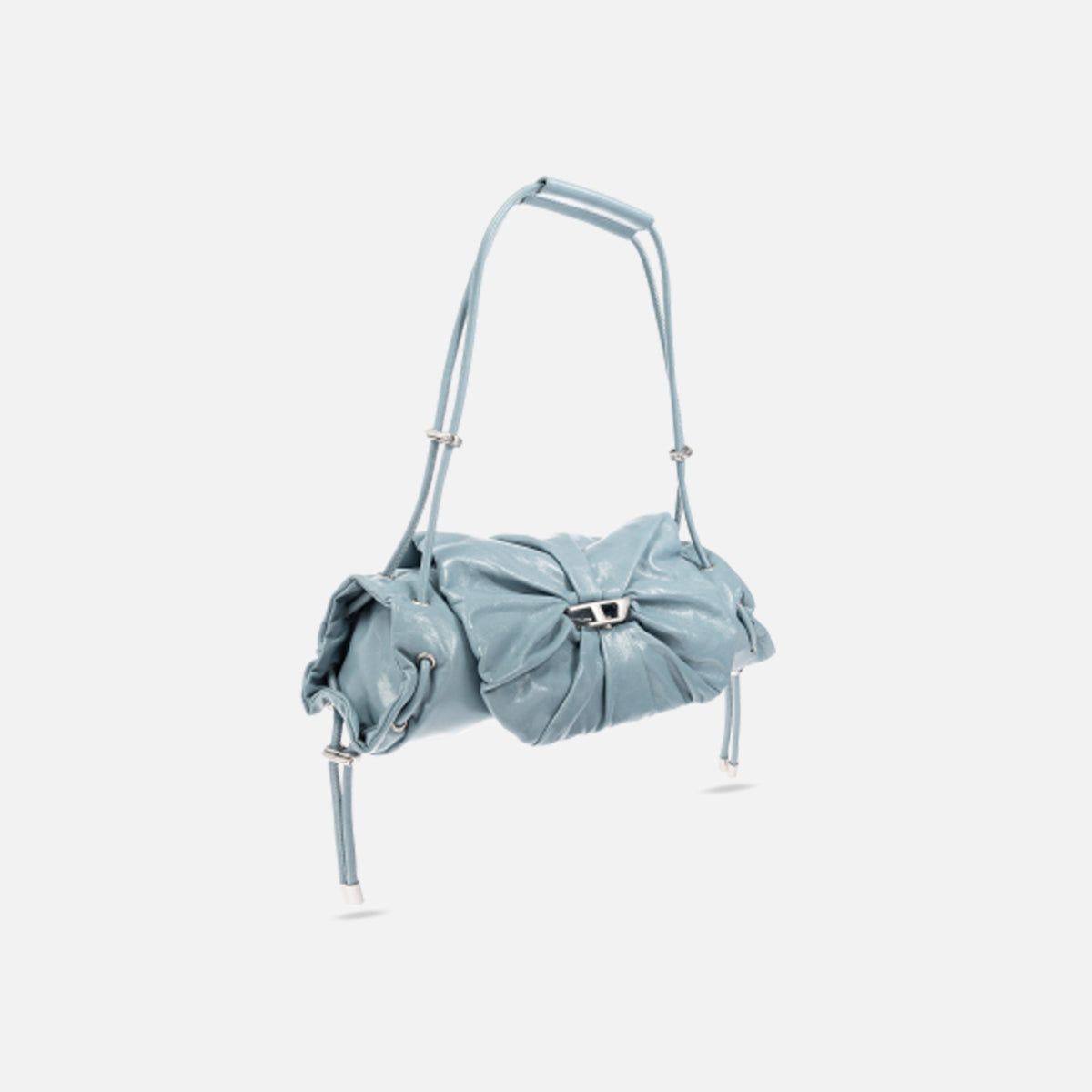 Diesel Scrunch-D Shoulder Bag Small - Blue