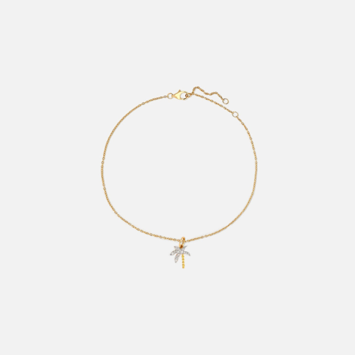 Yvonne Leon Cheville Palmier Bracelet - Yellow Gold