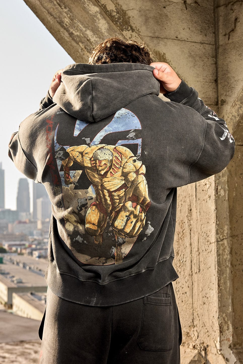 5129 - AOT©  x YLA Pullover Hoodies