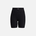 Year of Ours Ribbed V Waist Biker Short - Black