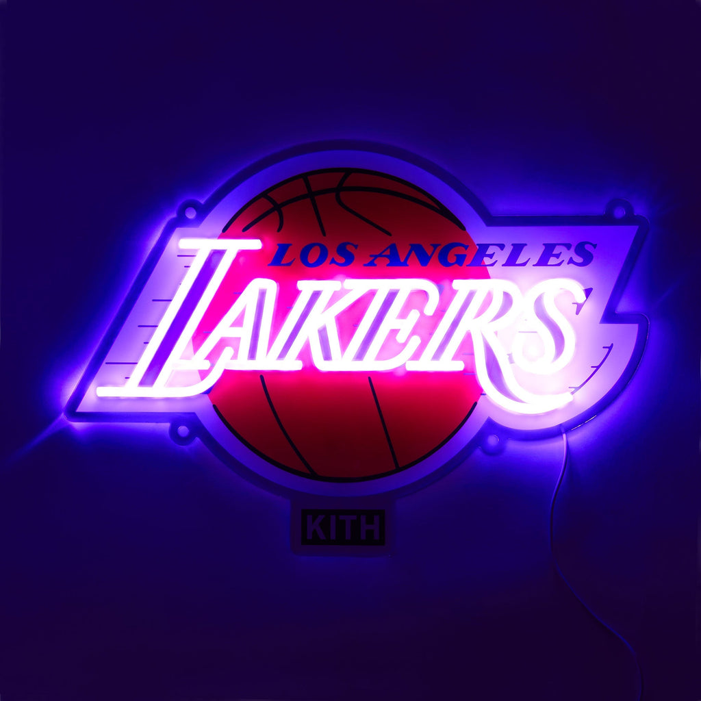 MADE-TO-ORDER | Kith & Yellowpop for NBA All-Star Los Angeles Lakers Neon Sign - PH
